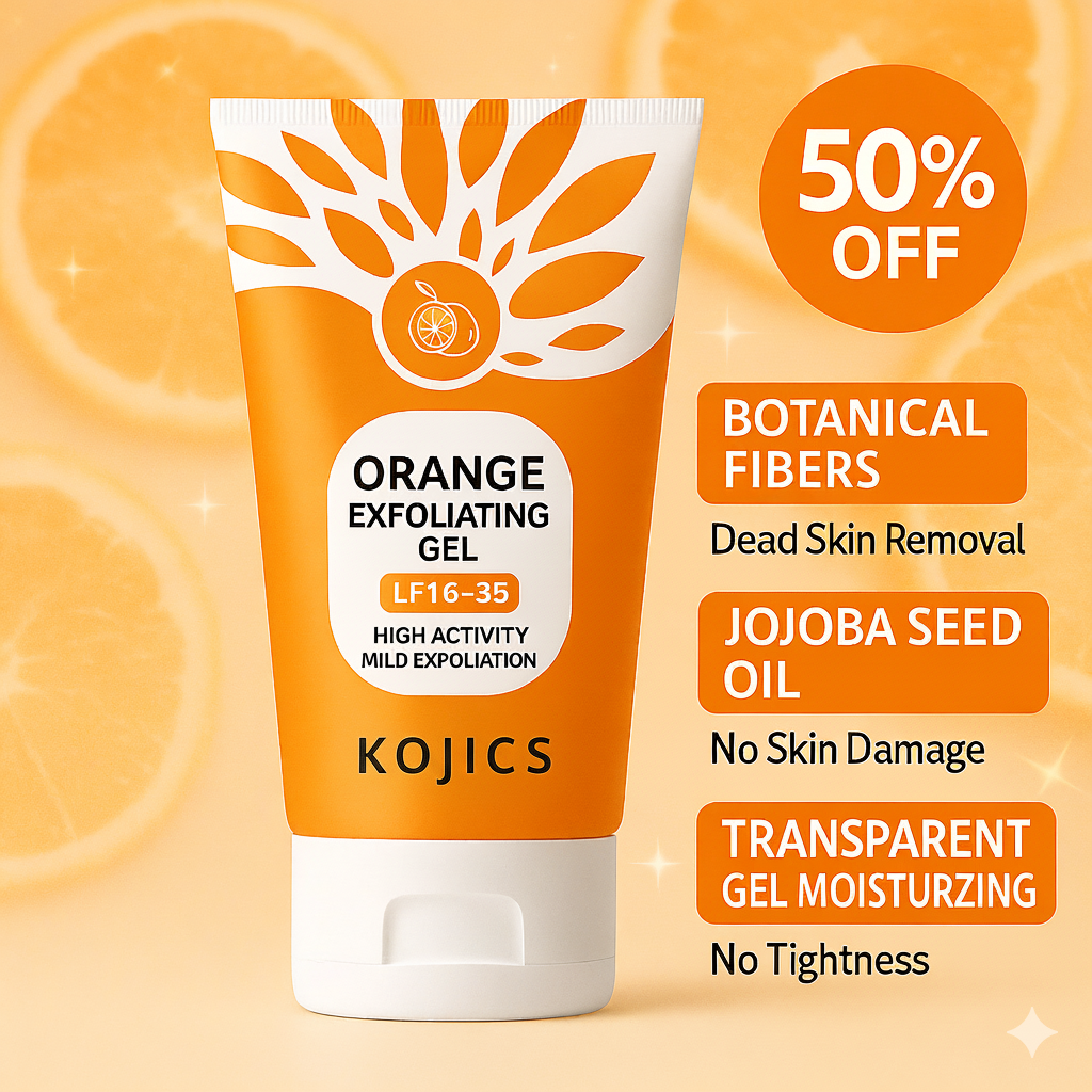Orange Kojic Hydrate + Exfoliate Gel