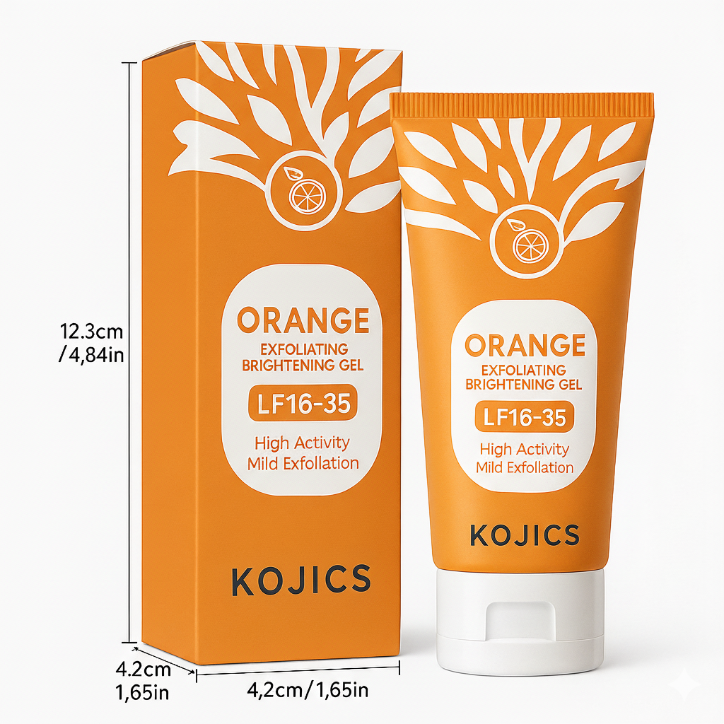 Orange Kojic Hydrate + Exfoliate Gel