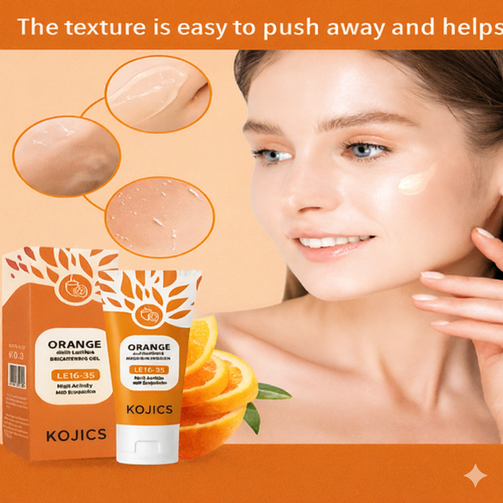 Orange Kojic Hydrate + Exfoliate Gel