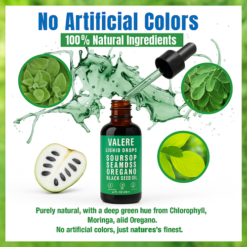 Valere Pure Soursop 10 in 1 Liquid Drops Extract