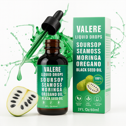 Valere Pure Soursop 10 in 1 Liquid Drops Extract